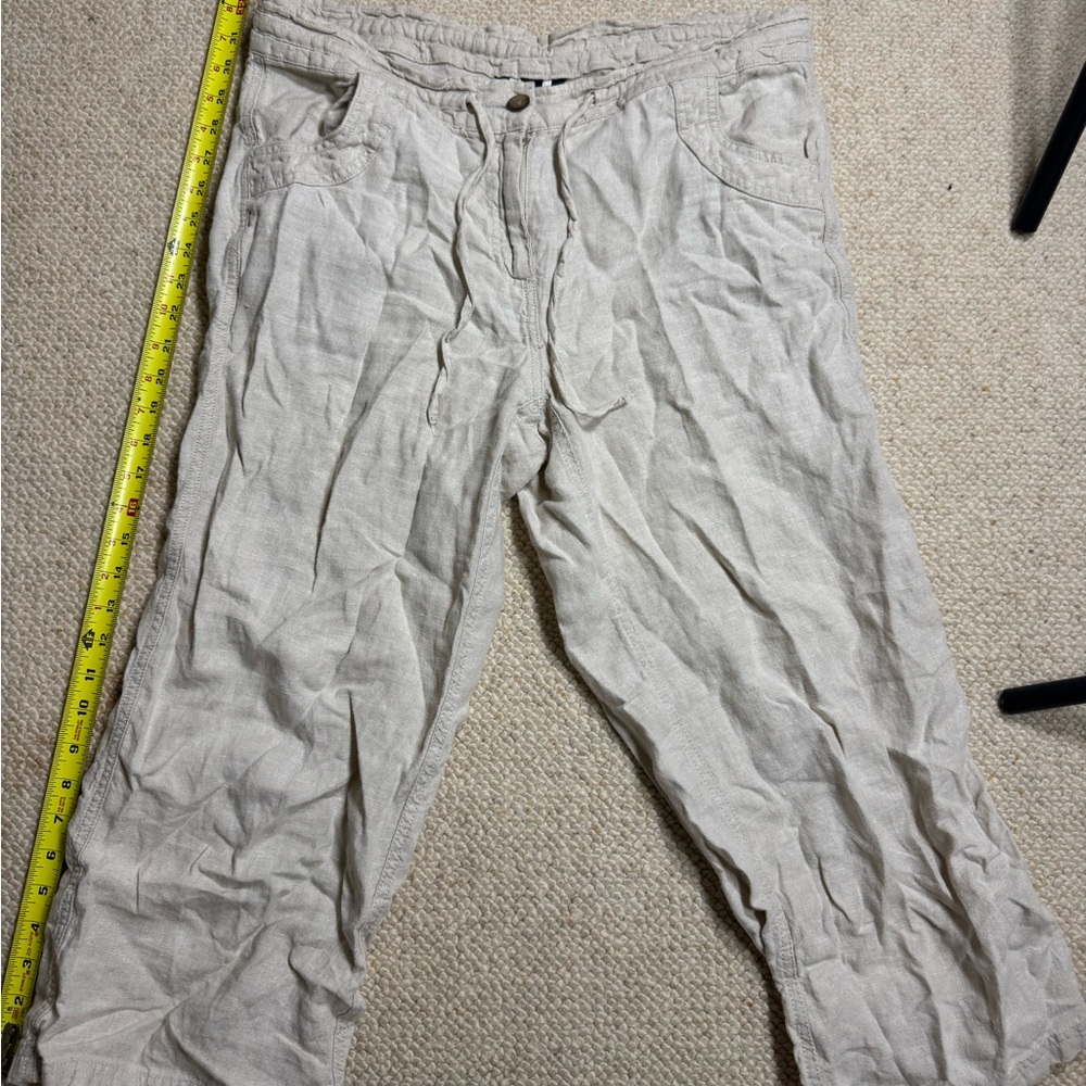 Lands' End Men's Cargo Pants - Light Gray